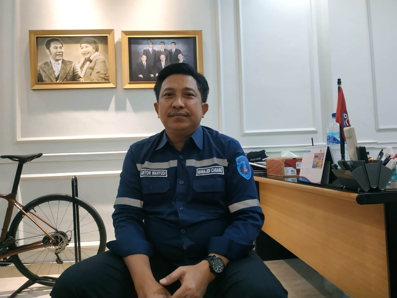 Kepala PT DLU Cabang Banjarmasin Anton Wahyudi
