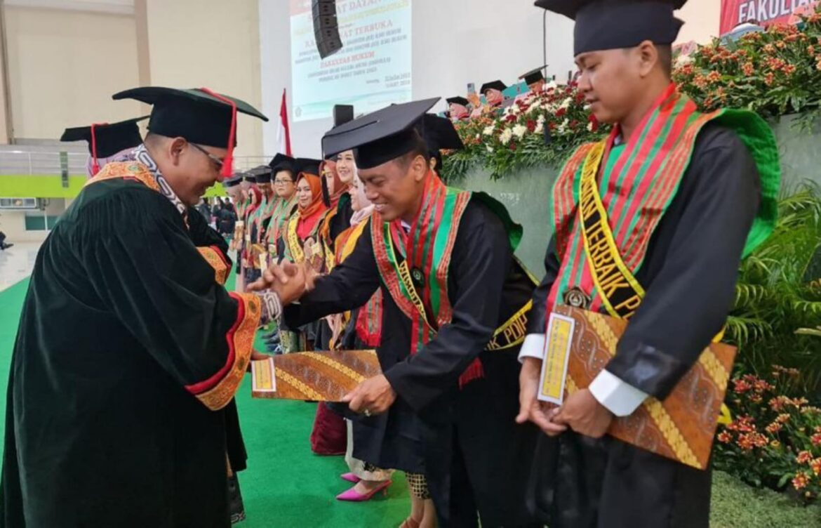 Kompol Fihim jadi Doktor Hukum Unissula terbaik