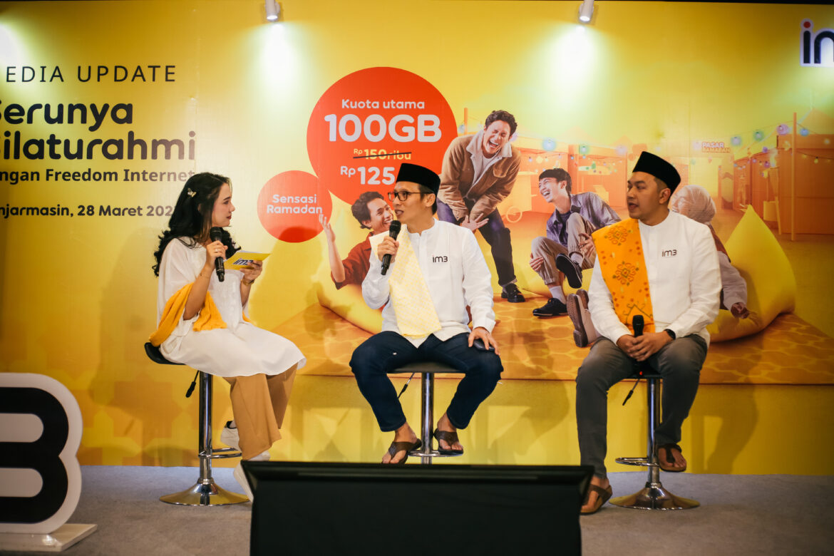 Promo Sensasi Ramadan Freedom Internet 100GB, Pasar Ramadan, dan Sidak Outlet IM3 (foto:istimewa)