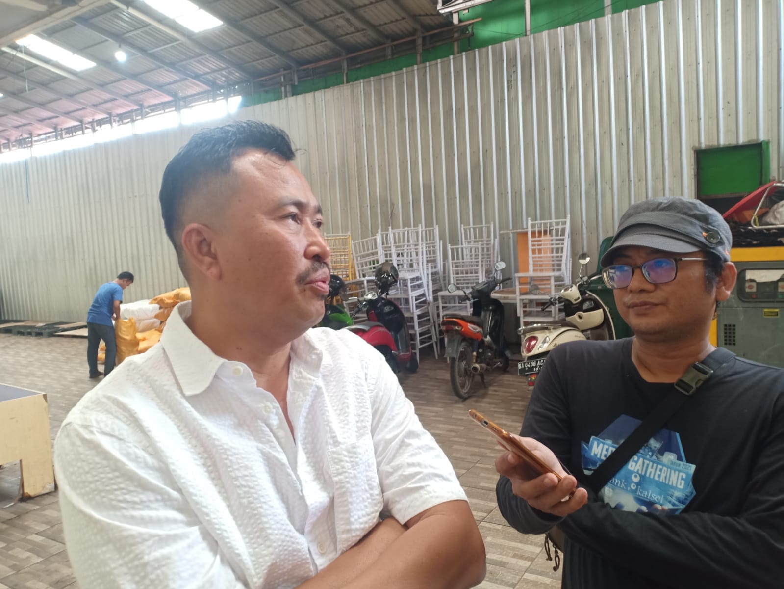 Ketua APJI Kalsel H Aftahuddin (foto:afdi)