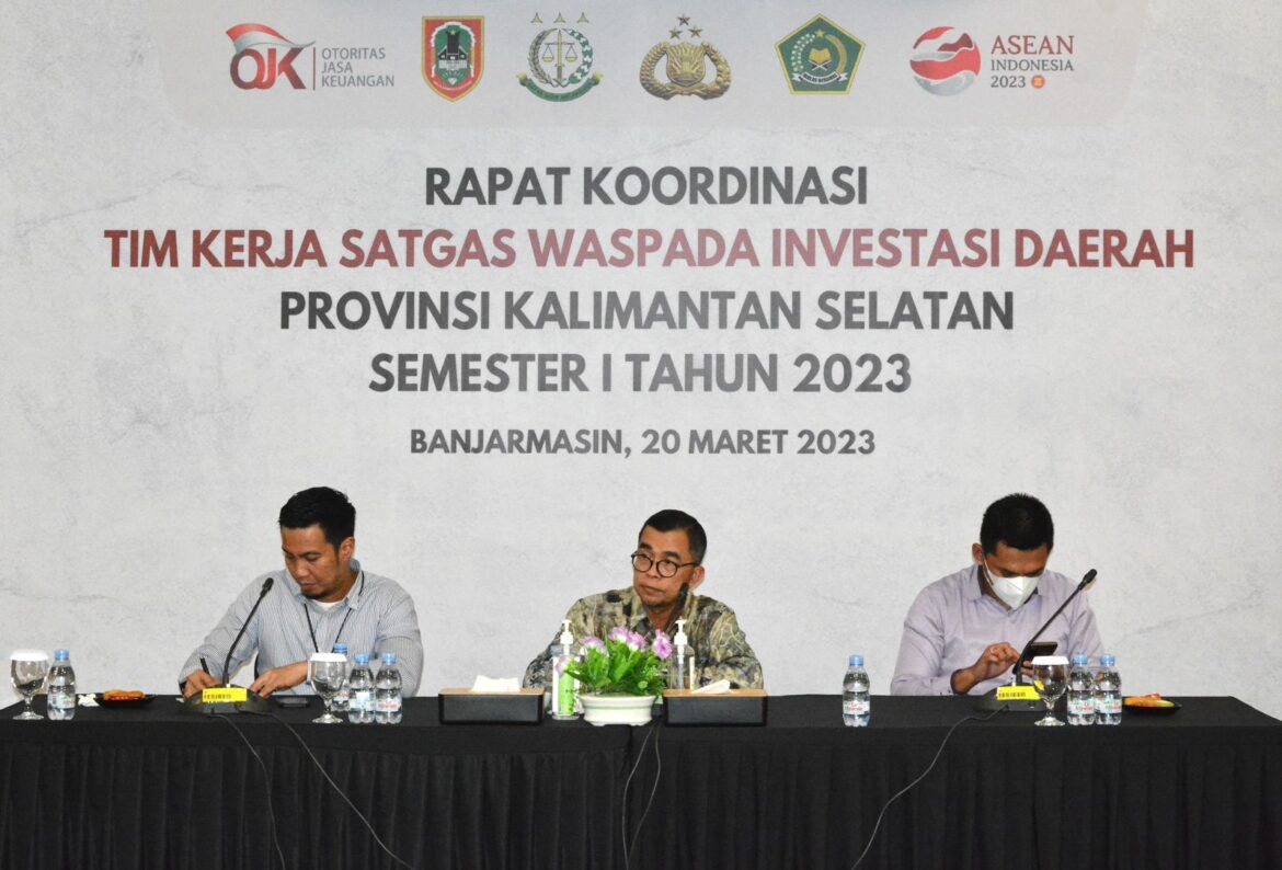 OJK Menggelar Rakor SWI Kalsel (foto:istimewa)