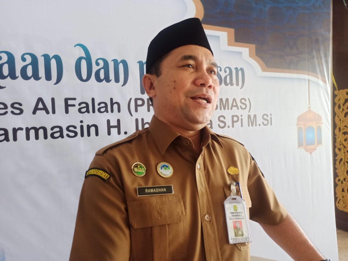 Kepala Dinas Kesehatan Kota Banjarmasin, M Ramadhan