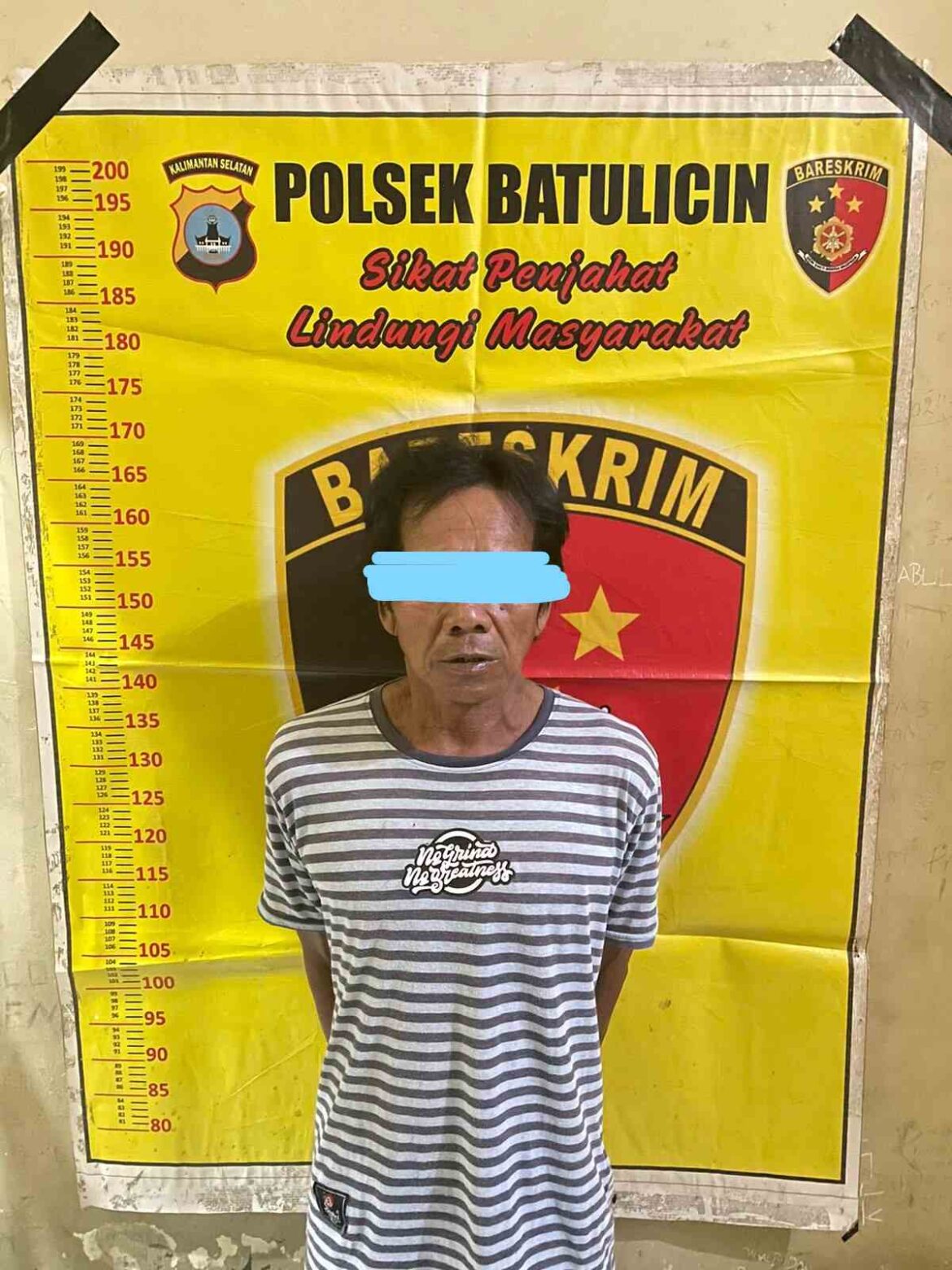Polisi Amankan Pelakunya (Foto: Istimewa)
