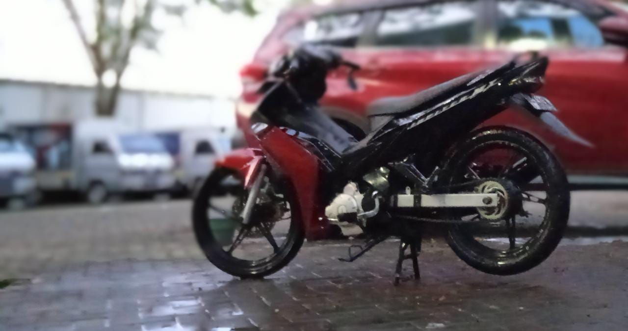 Jajanan Motor Dicuri di Kebun Bunga Banjarmasin, Ini Ciri-Ciri Pelakunya