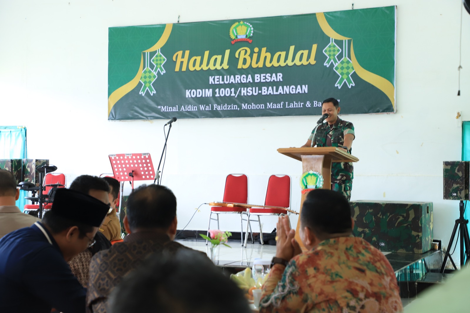 Kodim 1001/HSU-Balangan Gelar Halal Bihalal bersama Forkompinda (foto:ist)