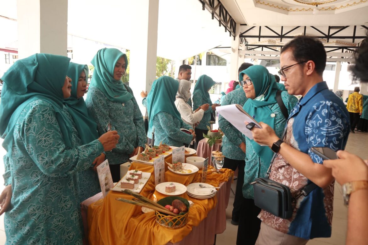 Pemkab Barito Kuala menggelar Lomba Masak Serba Ikan (LMSI) Tingkat Kabupaten Tahun 2023