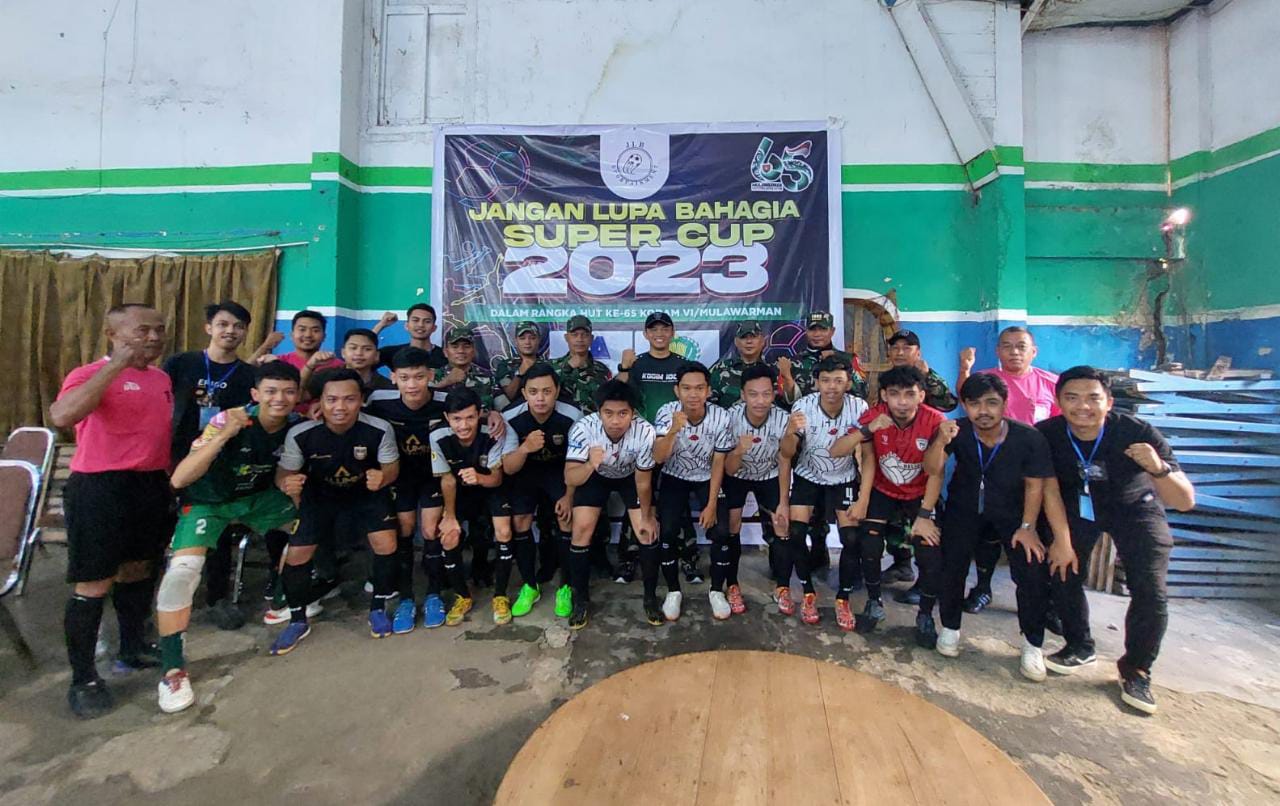 Super Cup 2023 dalam rangka HUT ke-65 Kodam VI/Mulawarman
