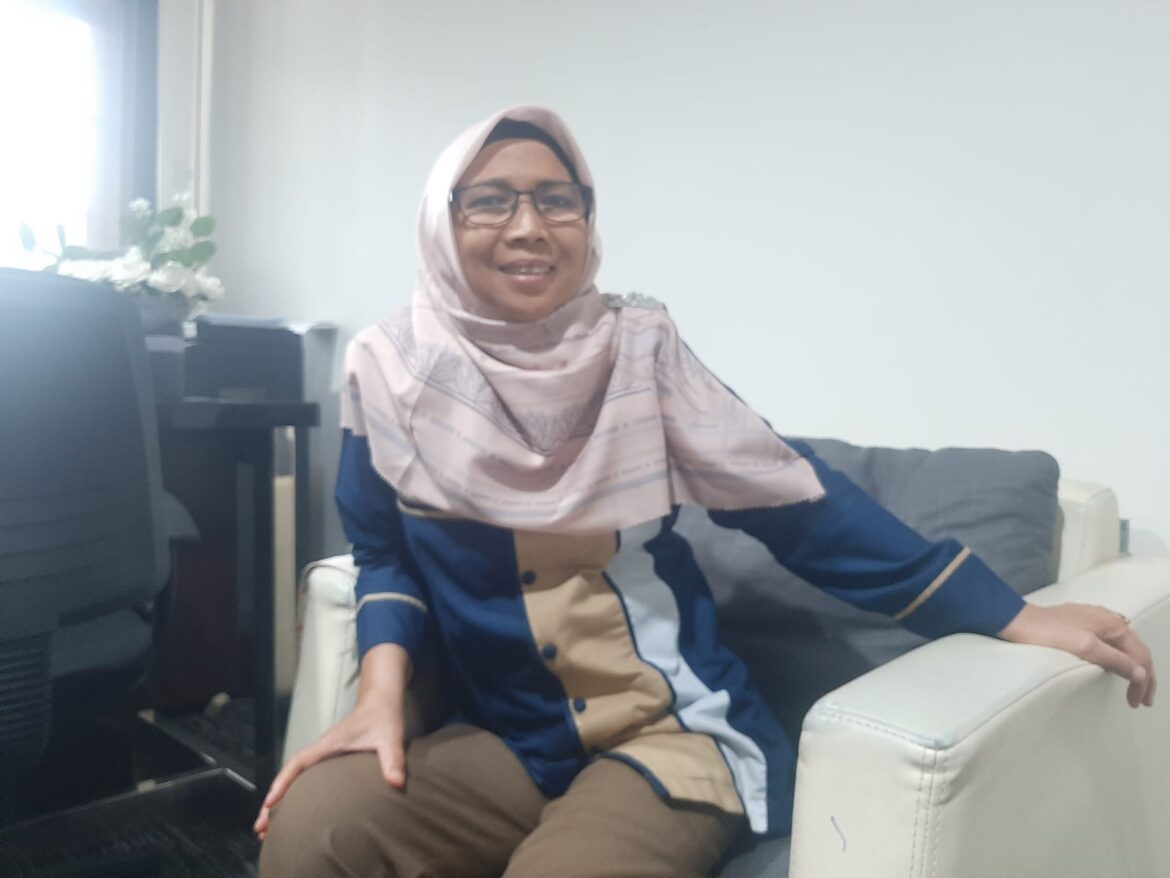 Farida Ariati Direktur Umum PAM Bandarmasih merangkap sebagai Plt Dirut PAM Bandarmasih.