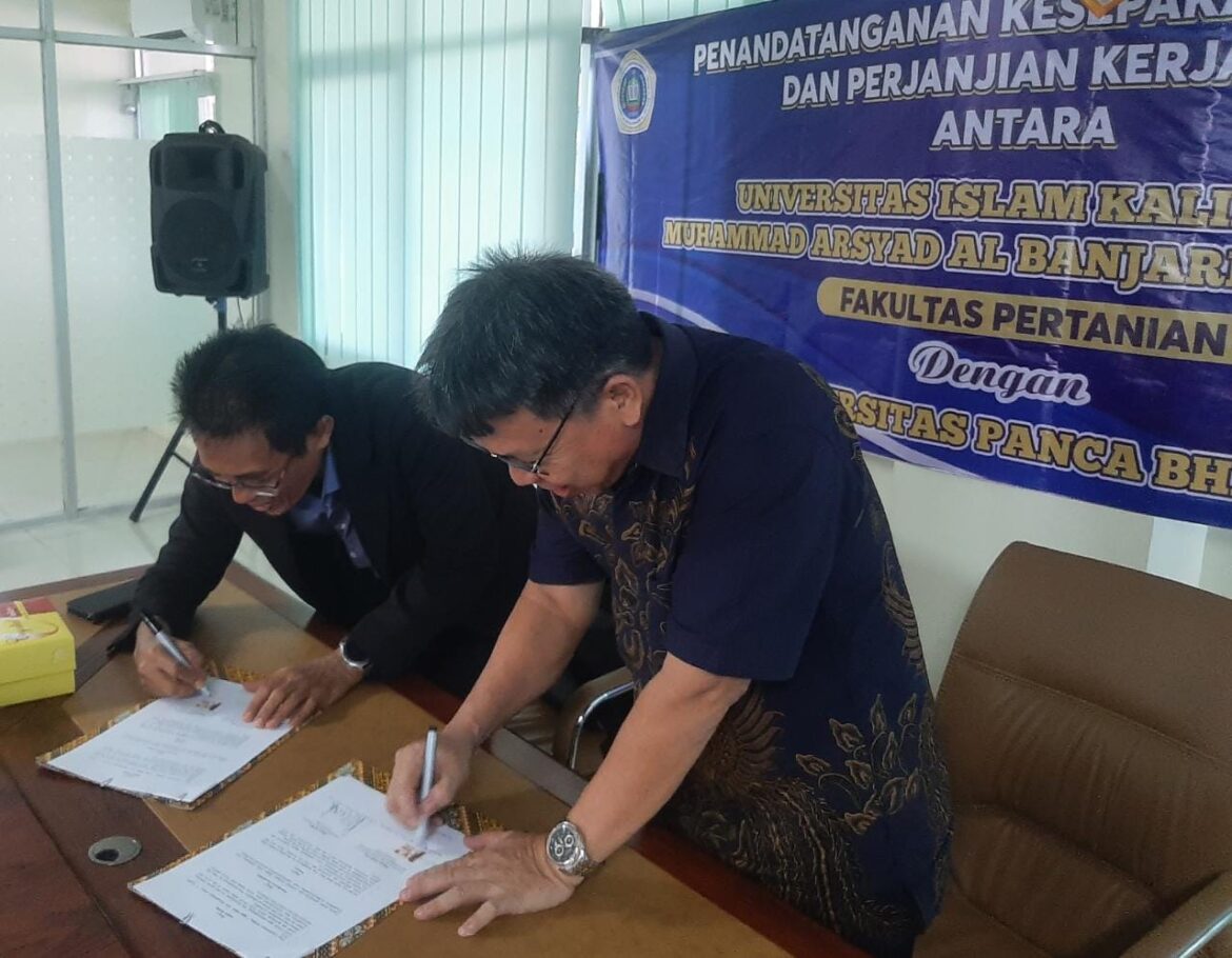 Kerjasama antar kampus PTS Uniska Banjarmasin dan UPB Pontianak.