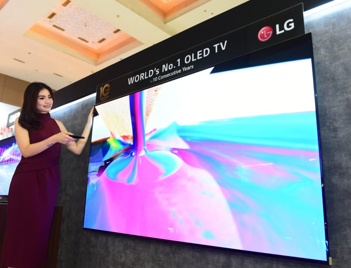 LG OLED Evo C3 membawa buah pemikiran utama LG pada sisi visual dan audio dengan pengembangan berbasis kecerdasan buatan (foto:ist)