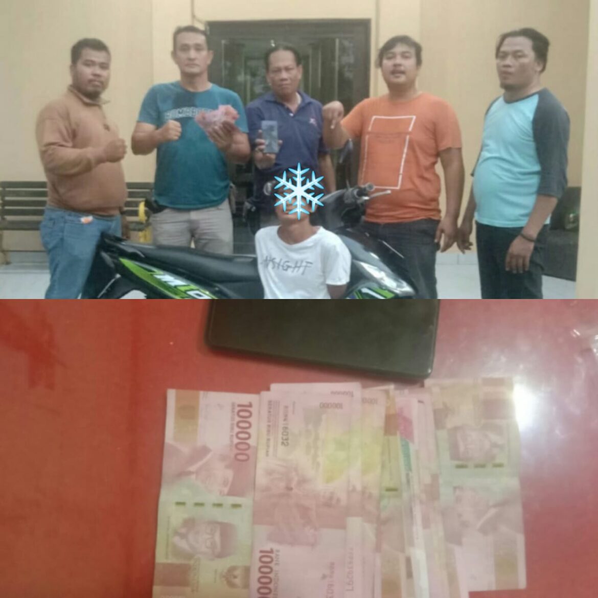 PELAKU JAMBRET - Pelaku jambret berinisial SA ini dibekuk pihak Reskrim Polsek Banjarmasin Timur usai melakukan aksinya di Pekapuran Raya empat hari lalu, Kamis 21/6/2023).(foto:ist)