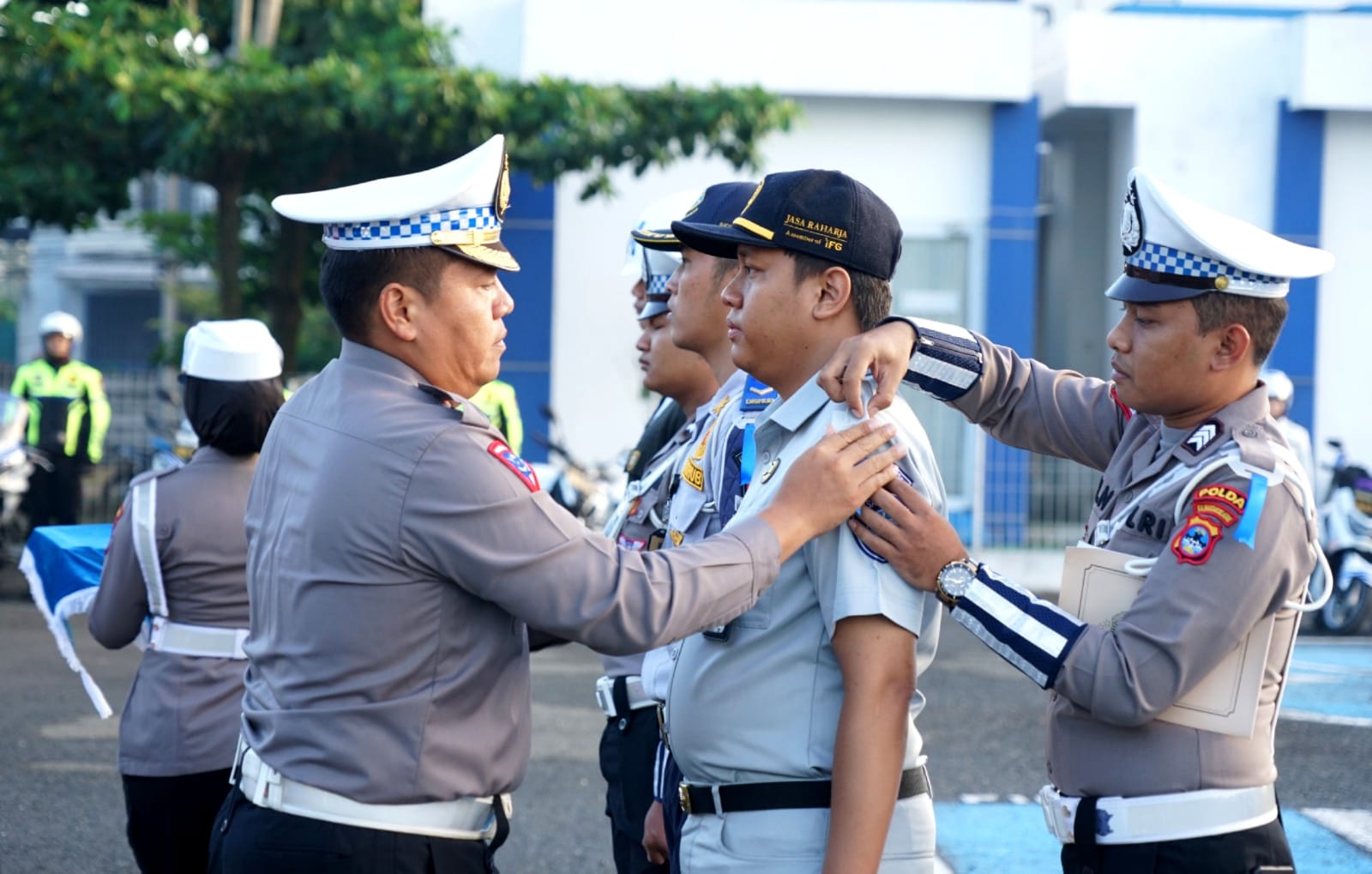 Kesiapan Petugas Operasi Patuh Intan 2023 (Foto: Iman Satria)