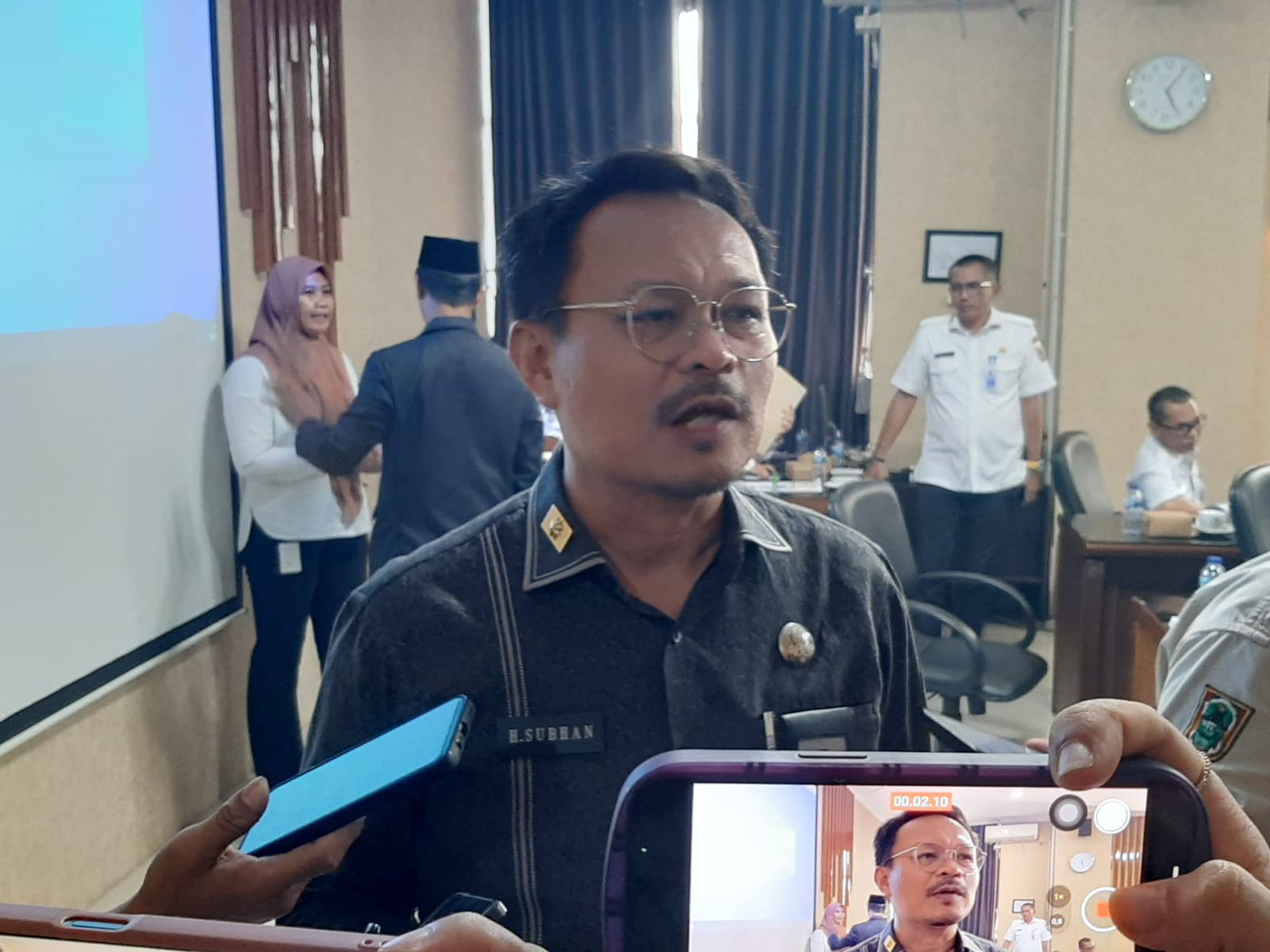 Kepala Badan Pendapatan Daerah (Bapenda) Provinsi Kalsel H Subhan Nor Yaumil.(foto : hms)