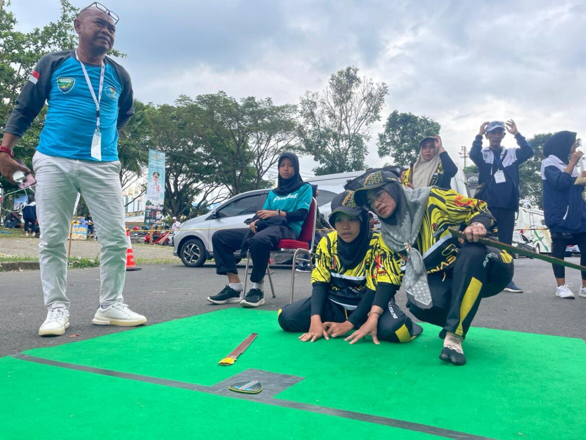 Inorga Balogo asal Kalsel yang juga dipertandingkan pada Fornas VII 2023 Jabar. (foto: ist/brt)