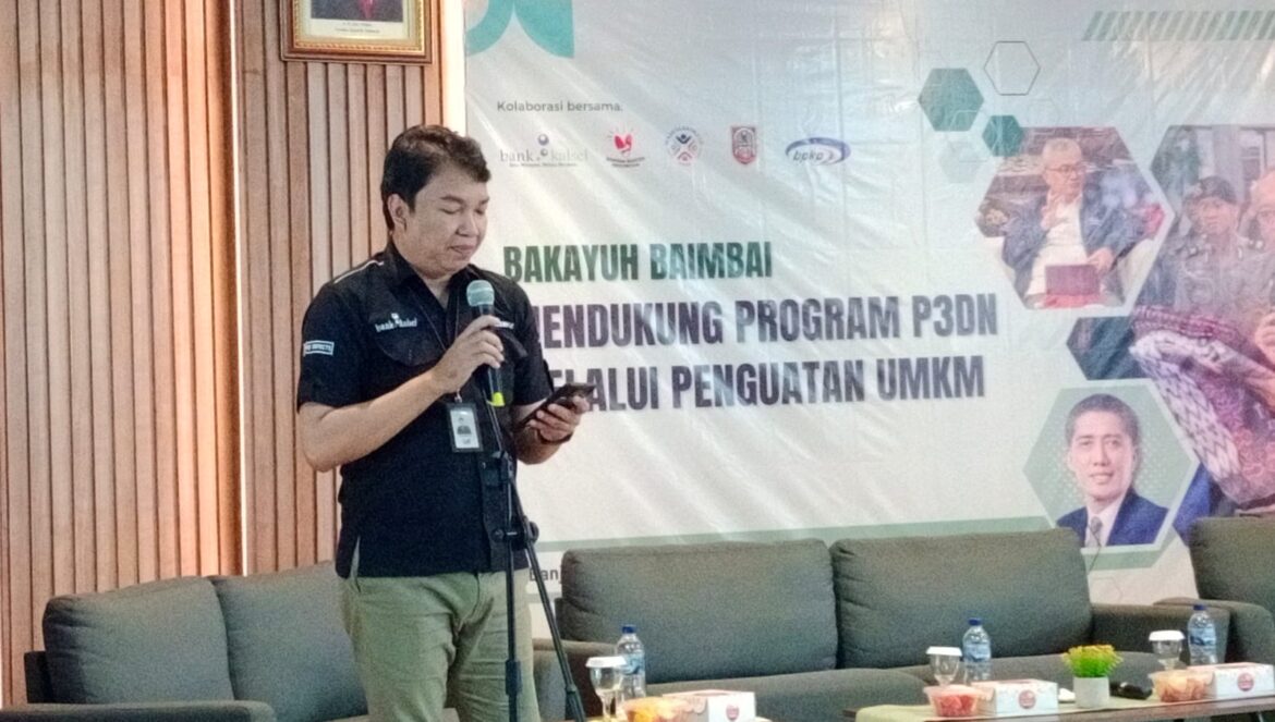 Bakayuh Baimbai Mendukung Program P3DN Melalui Penguatan UMKM di Kantor BPKP Perwakilan Kalsel di Banjarbaru (foto:istimewa)