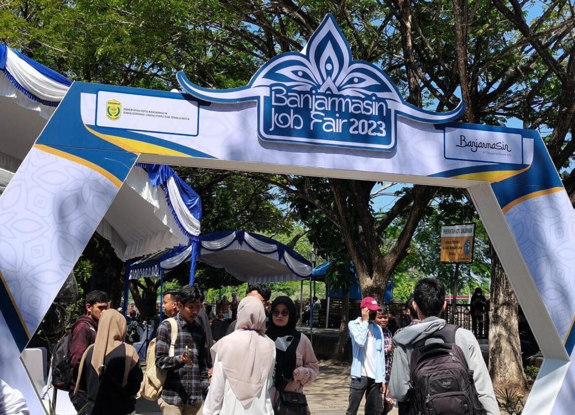 Banjarmasin Job Fair 2023 Digelar di Siring Menara Pandangan