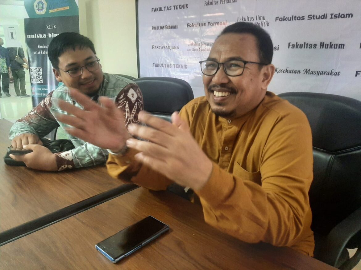 Wakil Rektor 1 Uniska, Dr M Zainul