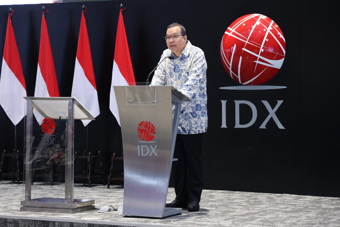 Direktur Utama BEI Iman Rachman Memaparkan Pasar Moda Indonesia (foto:istimewa)