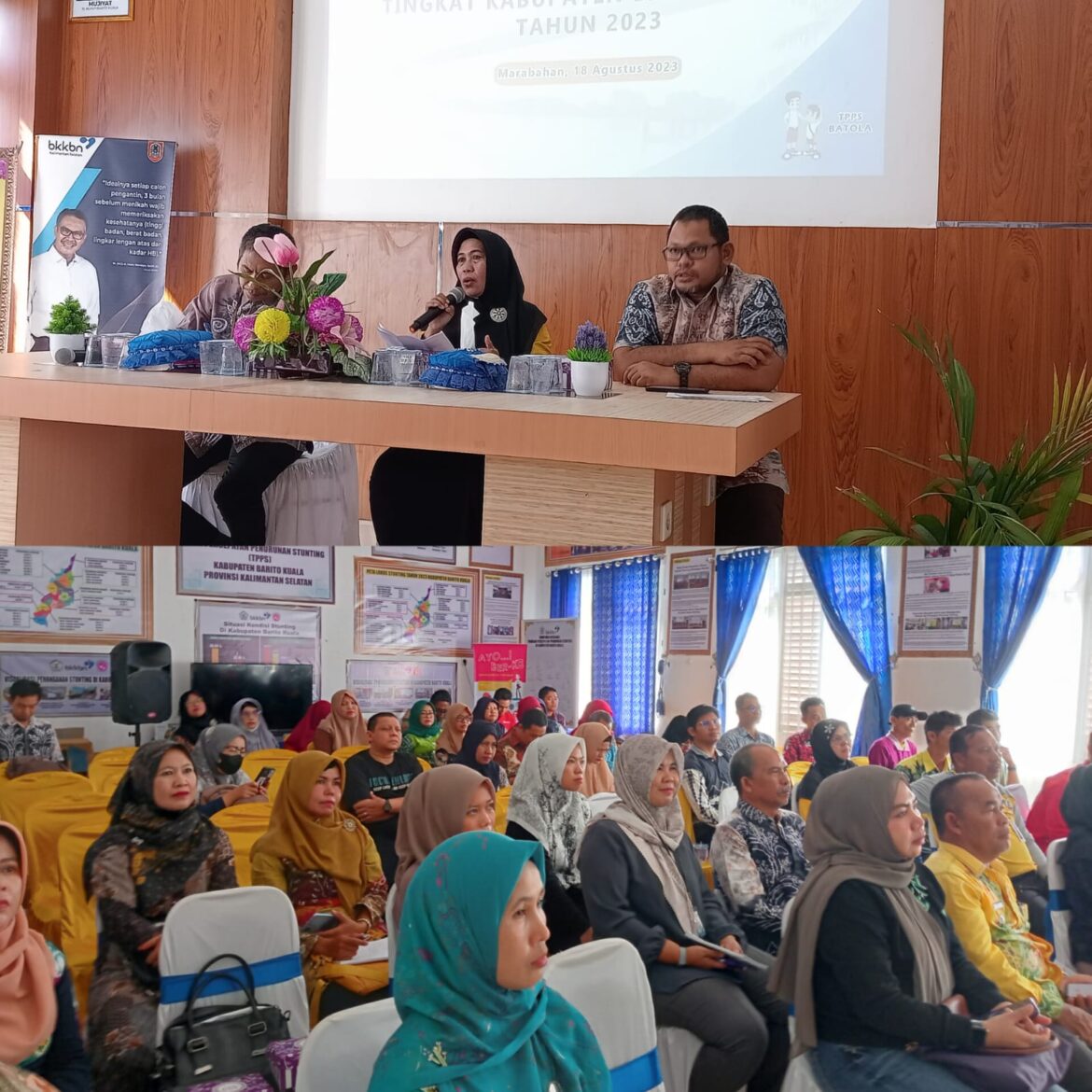 Pemkab Batola melaksanakan audit kasus stunting pertama