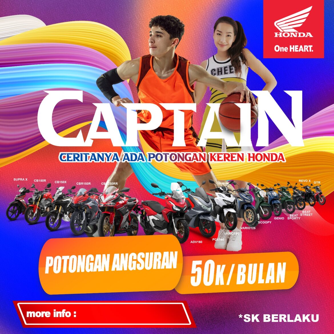 Program ‘Captain Honda-Ceritanya Ada Potongan Keren Honda’