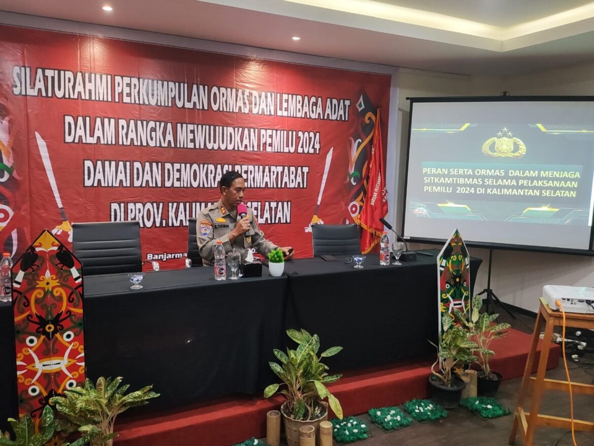 Batamad dan Ormas di Kalsel Dukung Pemilu yang Aman dan Damai