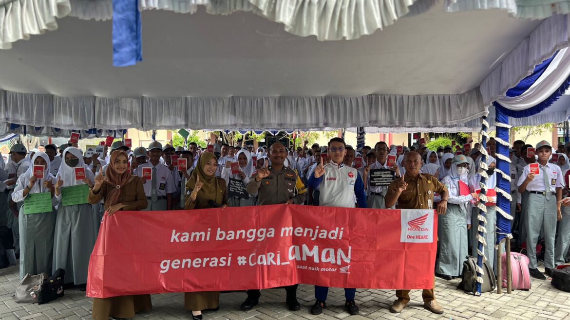 Safety Riding di SMKN 2 Banjarmasin