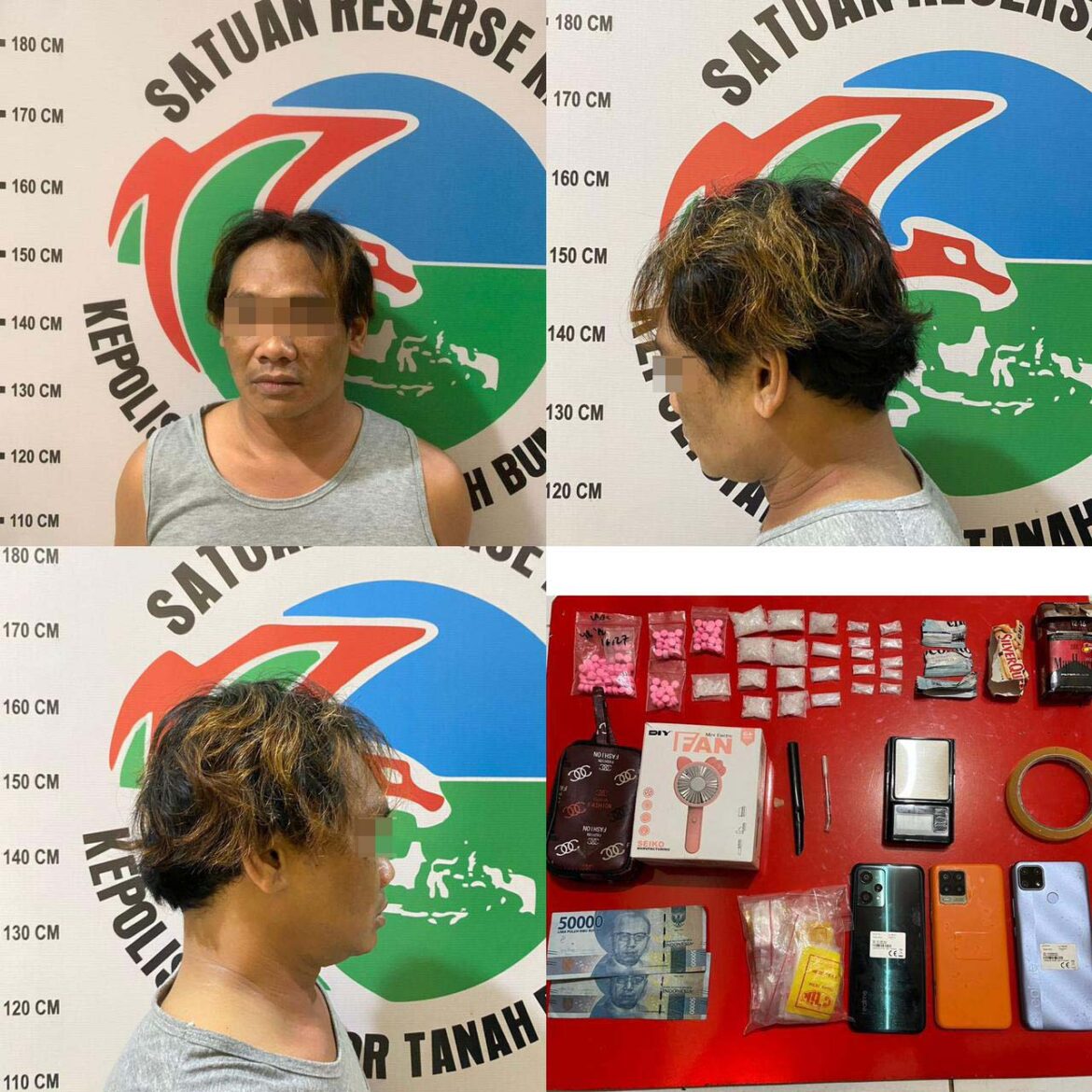 Tersangka dan barang bukti