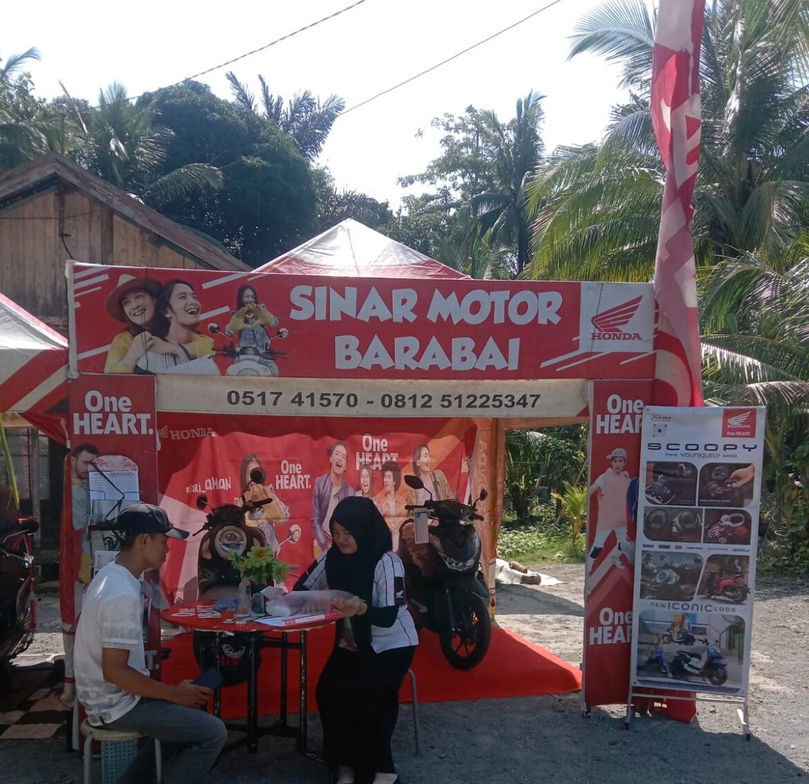 Sinar Motor Barabai Pameran dan Servis Kunjung