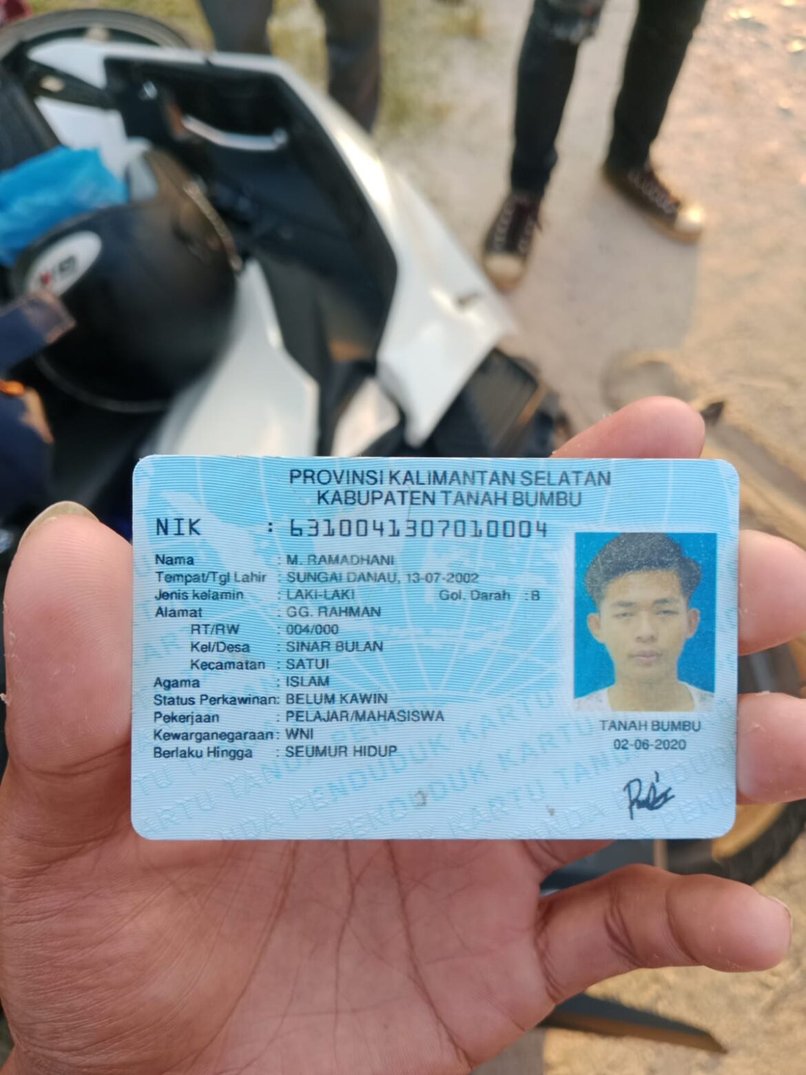Perlihatkan KTP (Foto Istimewa)