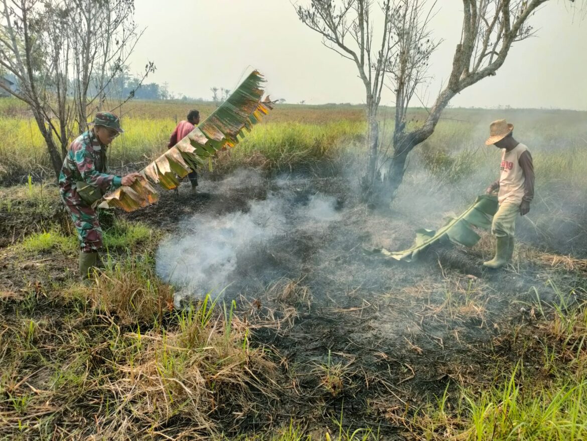 Aparat Gabungan padamkan Karthula