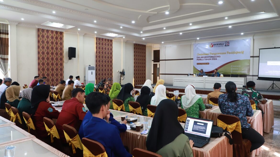 Sosialisasi Pengawasan Partisipatif Menyongsong Pemilu 2024