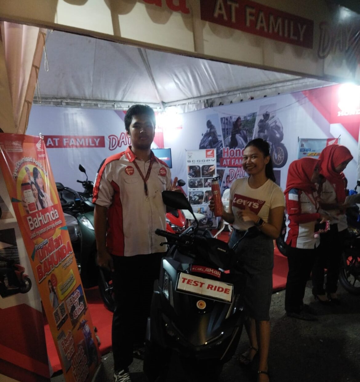 Stand Pameran At Family Day di Kalsel Expo 2023