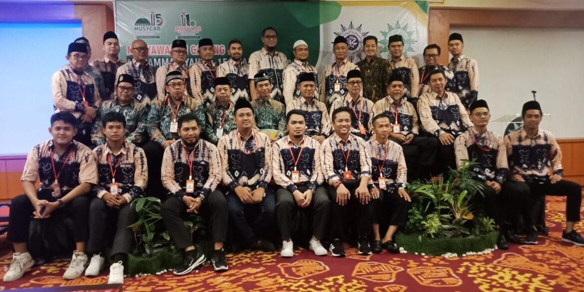 Peserta dan Pantia Musycab Muhammadiyah Banjarmasin 4 (foto:barito post)