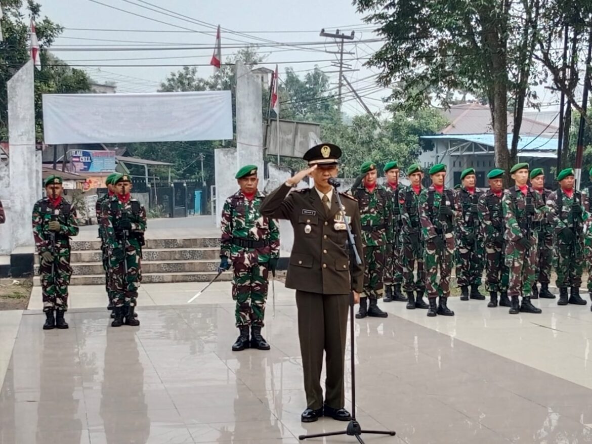 Apel dilakukan di Taman Makam Pahlawan Kusuma Bangsa, Kec Batu Benawa Kab Hulu Sungai Tengah (foto Istimewa)