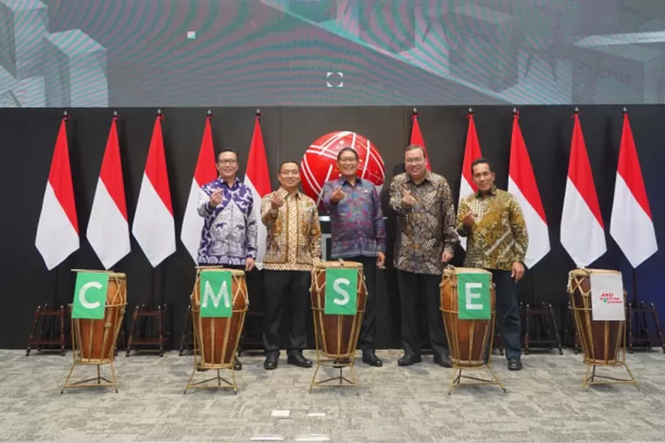 Bursa Efek Indonesia gelar Capital Market Summit & Expo (CMSE) yang pada Tahun 2023 ini mengangkat tema Aku Investor Saham. (foto:dokumentasi BEI)
