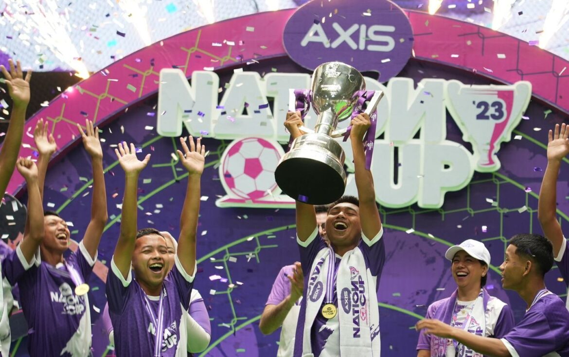 SMAN 8 Makassar Raih Gelar Juara AXIS Nation Cup 2023