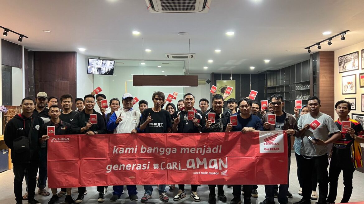 Bekal bagi IMHKST Sebelum Rolling City yakni Edukasi Safety Riding (foto:istimewa)