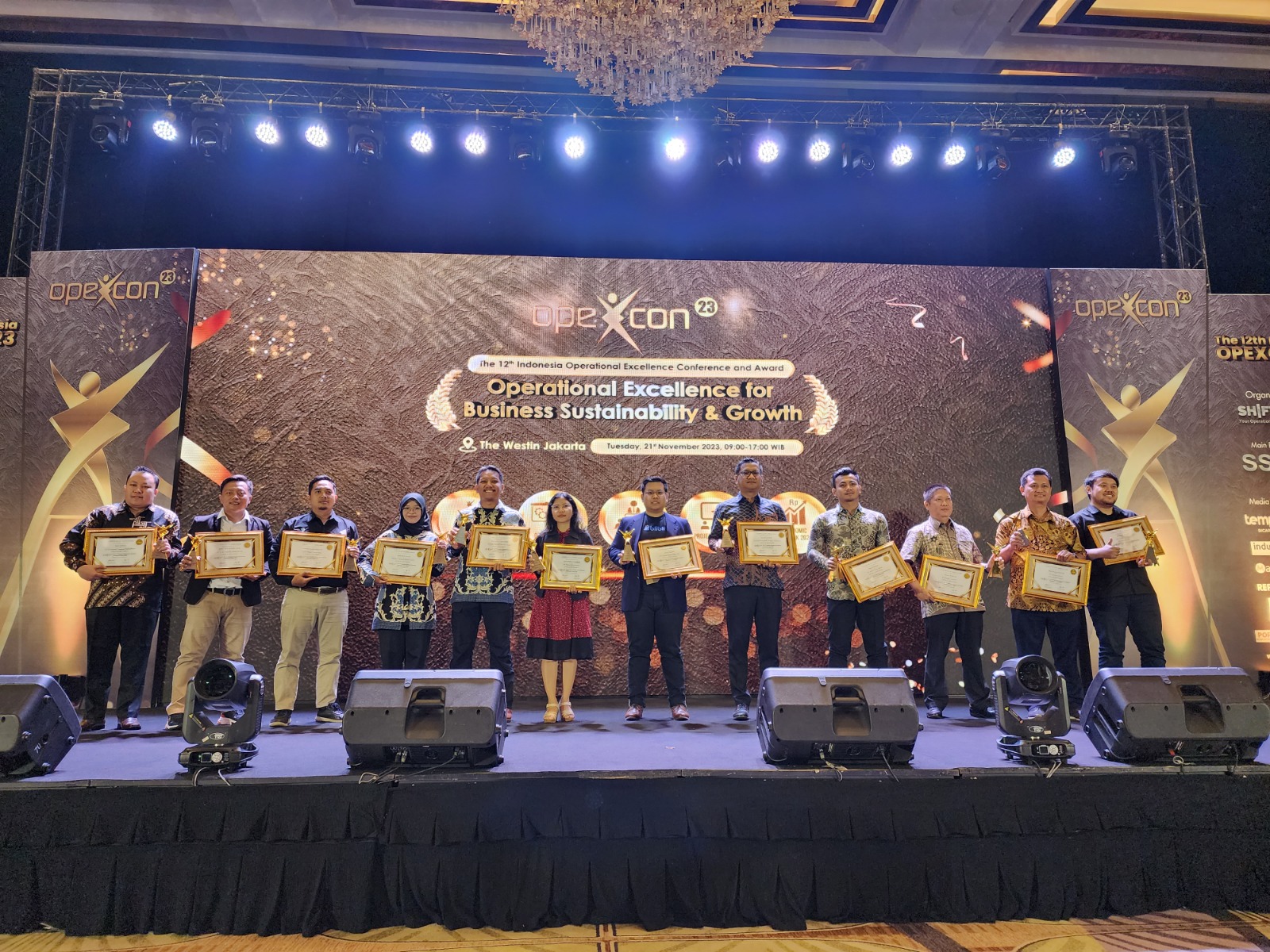 FOTO bersama pemenang OPEXCON 2023 (Foto Istimewa)