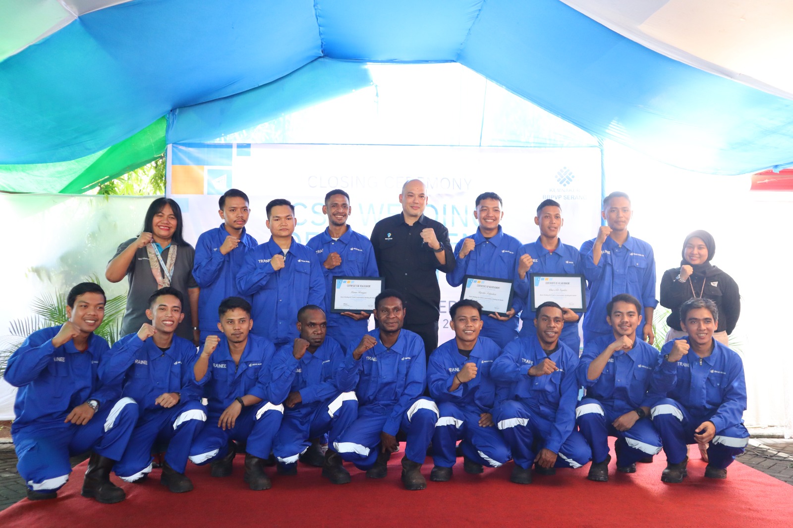 15 Peserta Welding Development Program Lulus