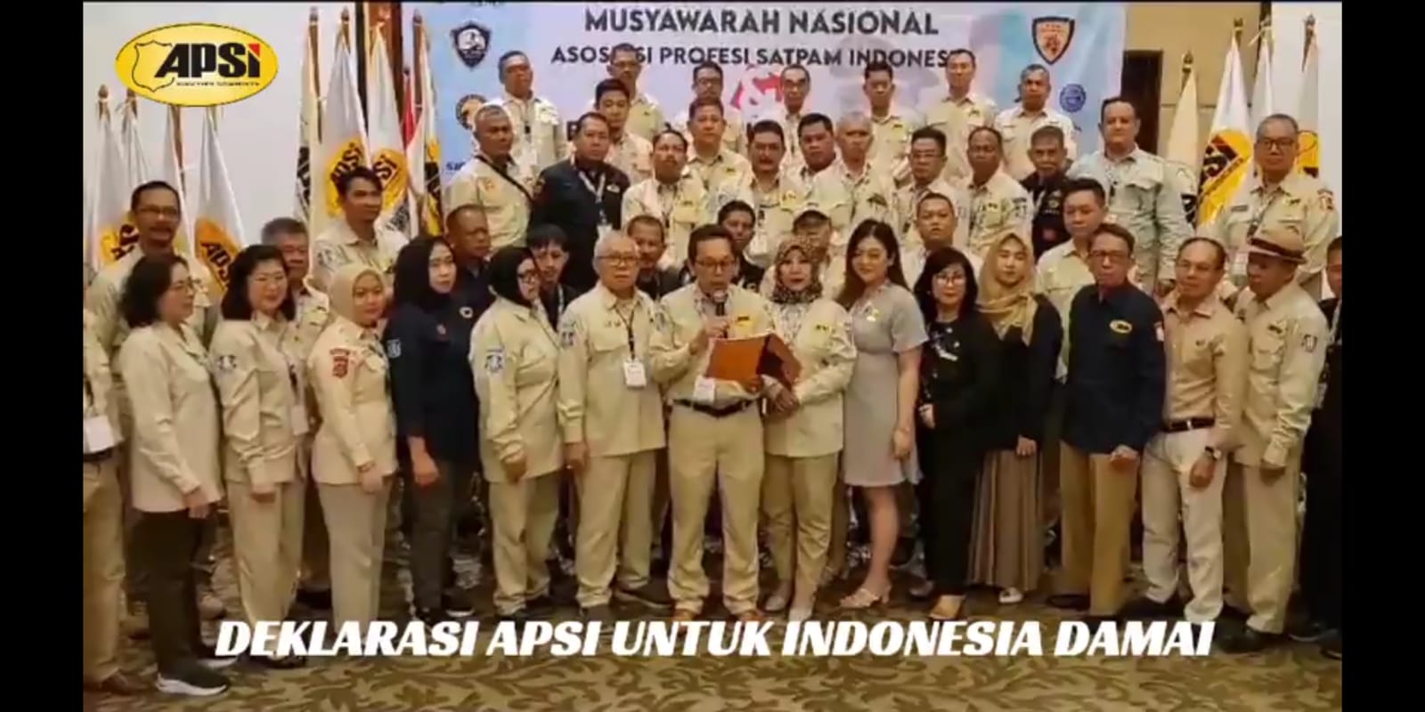 Deklarasi APSI untuk Membantu TNI/Polri Mengamankan Pemilu 2024