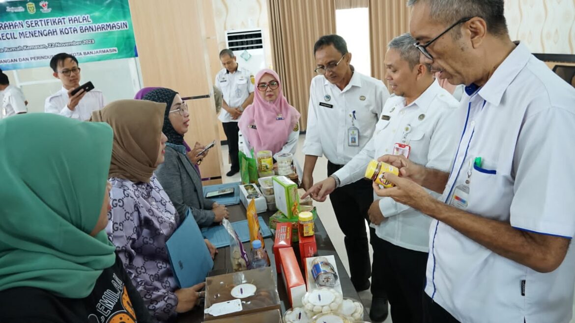 Produk IKN yang baru saja mendapatkan sertifikat halal oleh Pemko Banjarmasin.