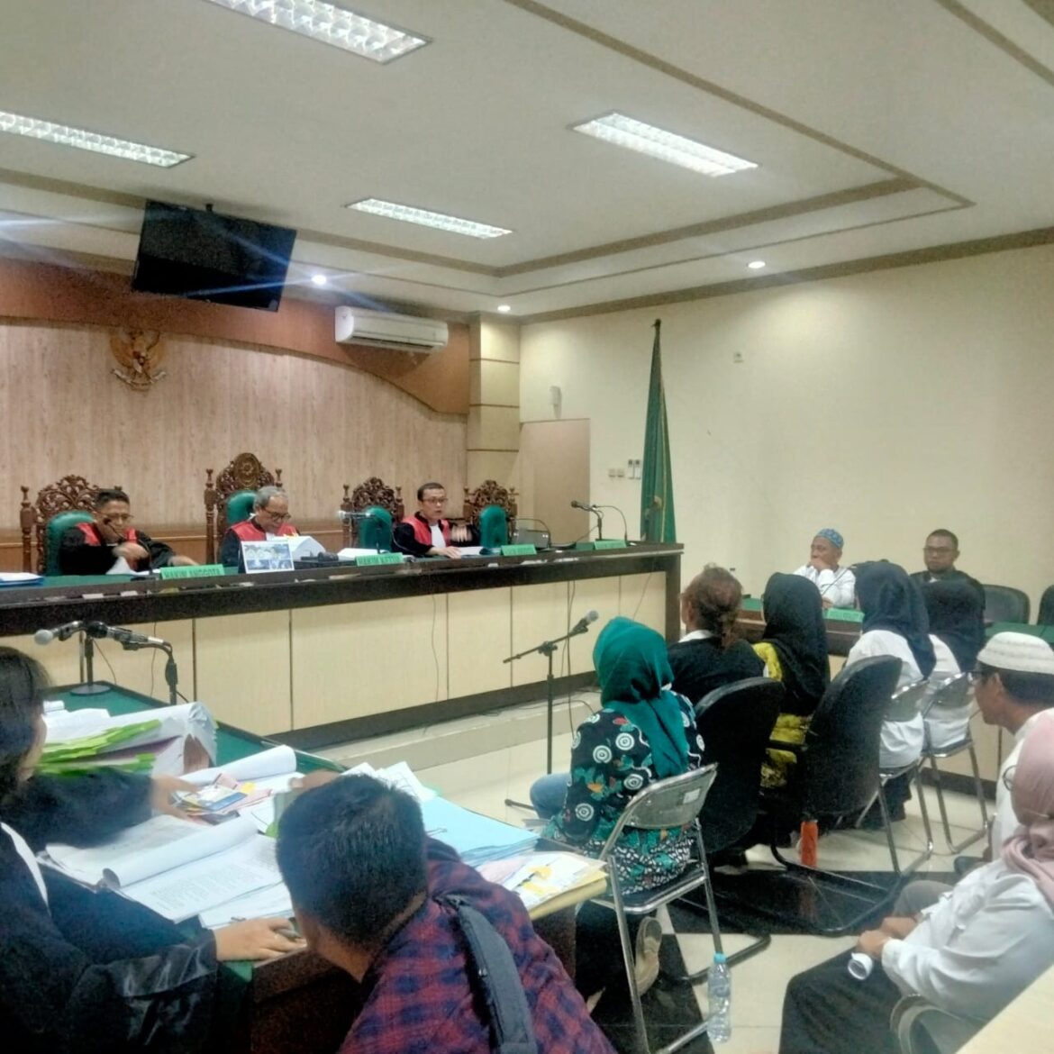Duabelas saksi dihadirkkan pada sidang lanjutan dugaan korupsi dana BOS Reguler di kabupaten Balangan, yang bersumber dari Pemerintah Pusat tahun 2021.