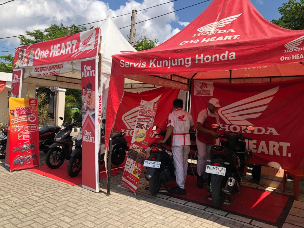 Servis kunjung memberikan promo servis murah untuk para karyawan, serta para peserta yang merupakan klien dari PNM Cabang Banjarmasin