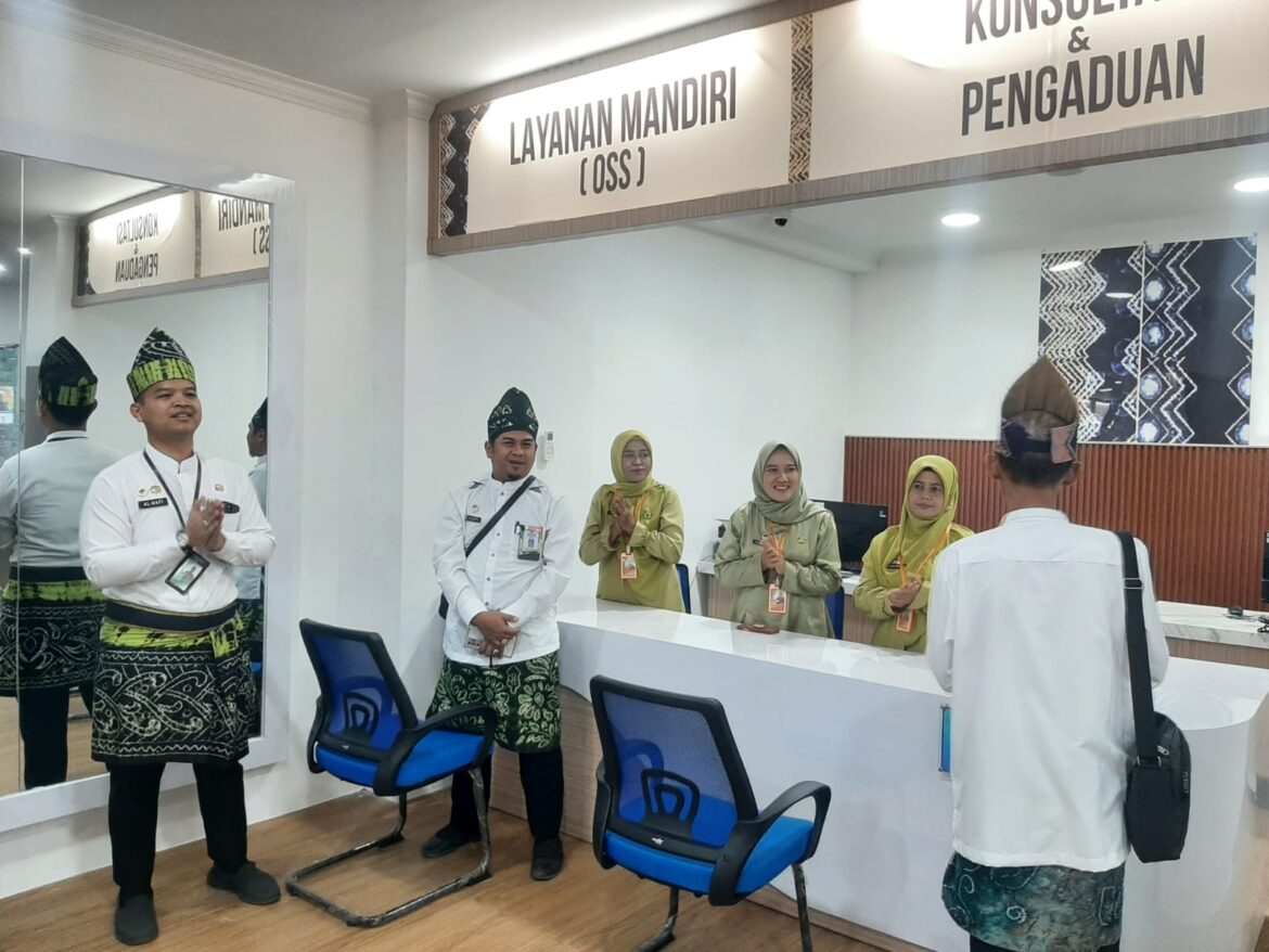 Salah satu layanan MPP Banjarmasin yang baru diresmikan.