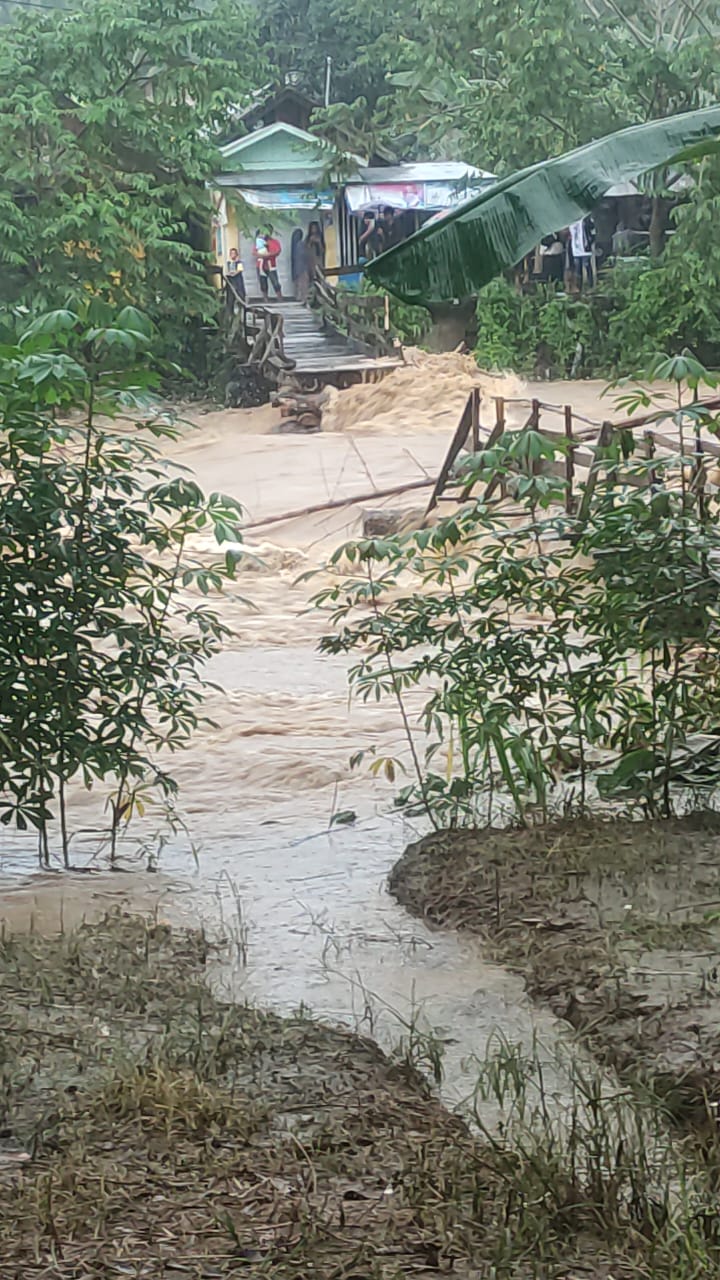 Kondisi Debit Air Sungai Yang Mengalir