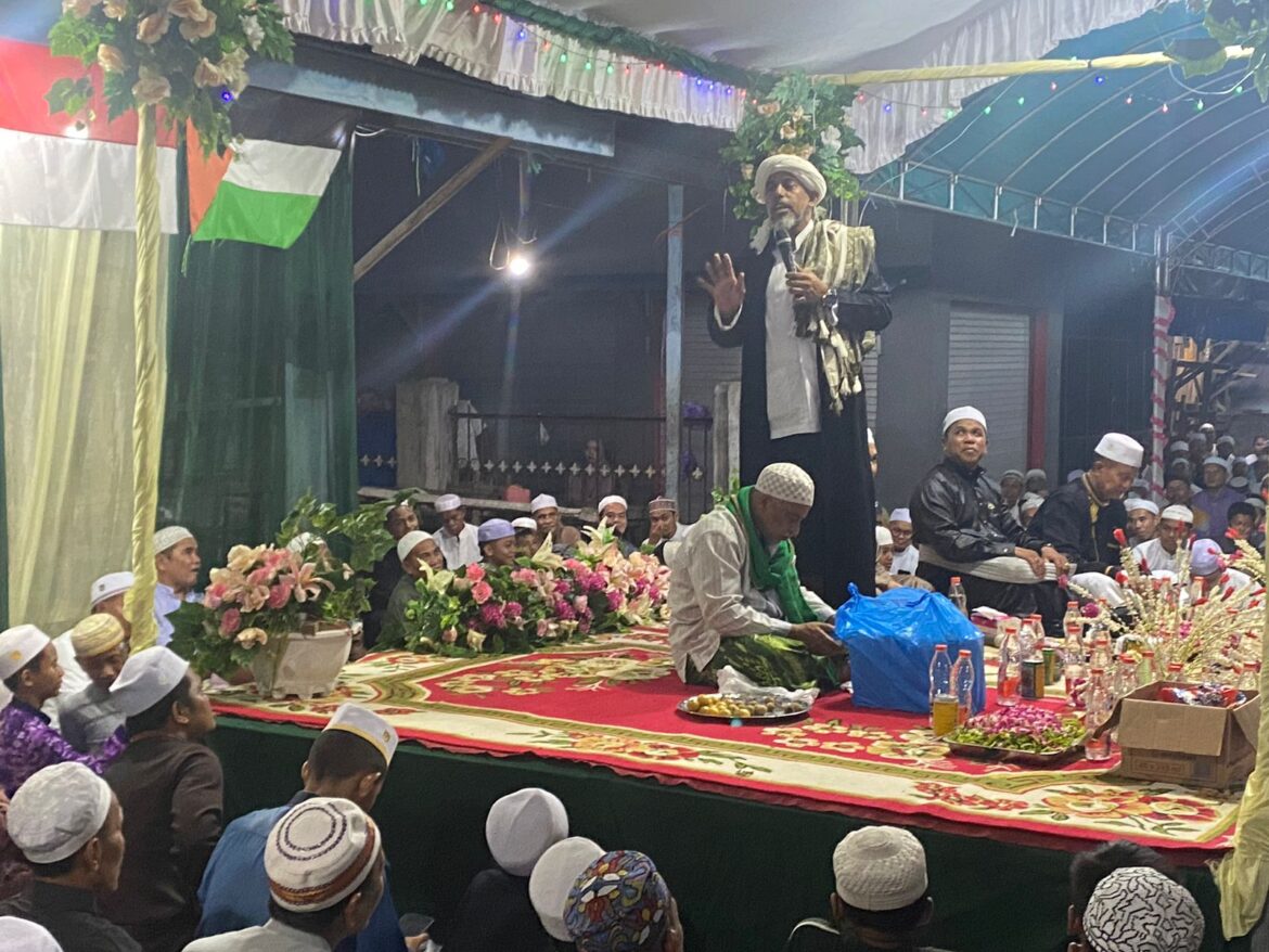 Tausiah Habib Musthofa Al Haddar di Kuala Kapuas, Senin (29/1/2024).