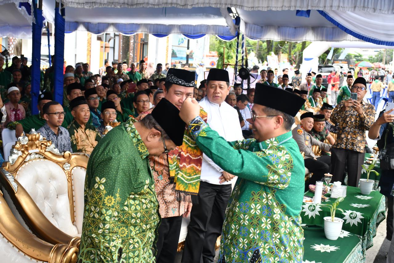 Wai Kota Banjarmasin, Ibnu Sina saat penyambutan kepada tokoh Muhammadiyah, Sabtu (13/1/2023).