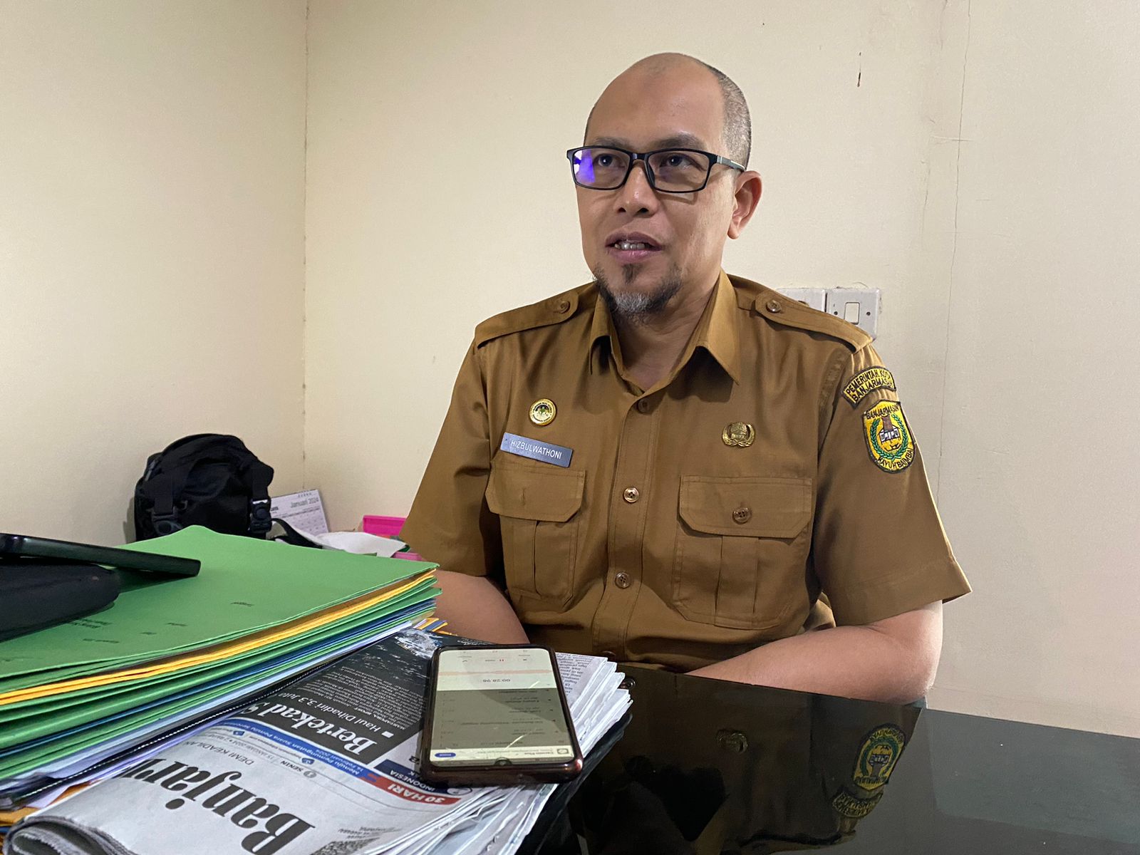Kepala Bidang Sungai PUPR Kota Banjarmasin, Hizbul Wathoni