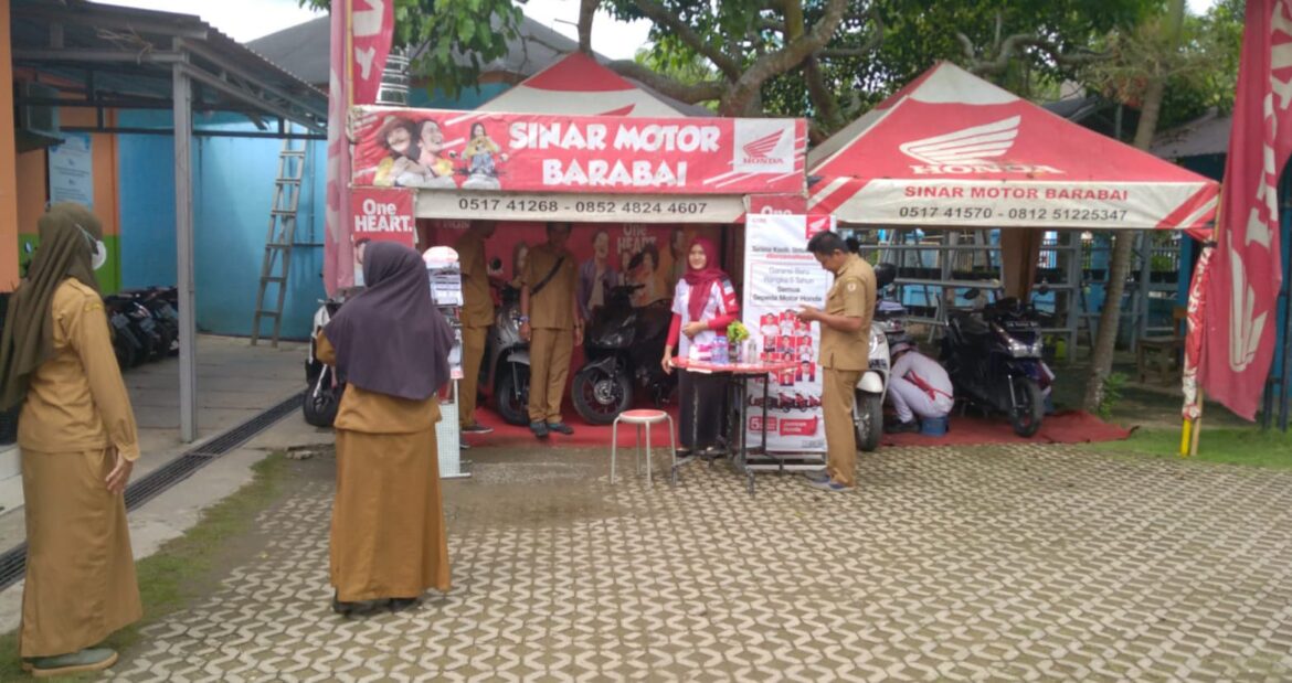 Memberikan kemudahan para warga sekolah yang ingin melakukan perawatan berkala pada sepeda motornya