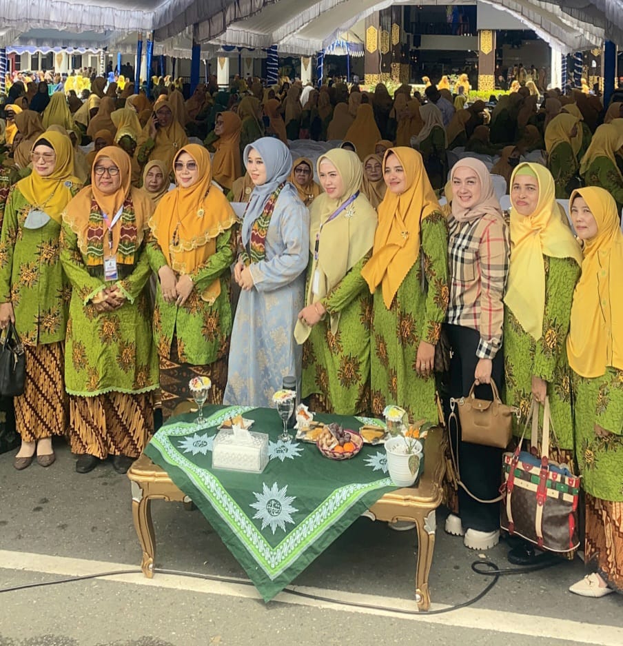 Caleg DPR RI Siska Defina Terlihat Berbaur di Milad ke-111 Muhammadiyah di Kota Banjarmasin
